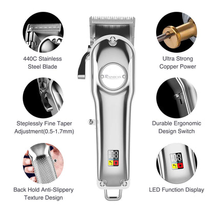 Men Hair Grooming Kit Cordless