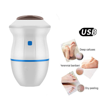 Electric Foot Grinder Exfoliates