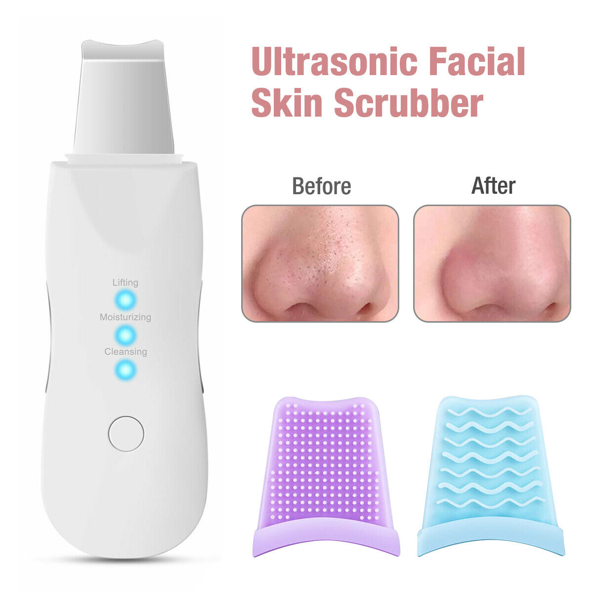 Ultrasonic Skin Scrubber Deep Face