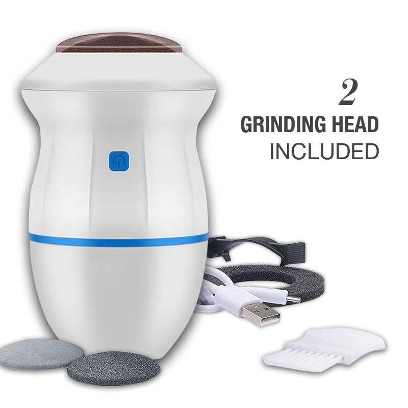 Electric Foot Grinder Exfoliates