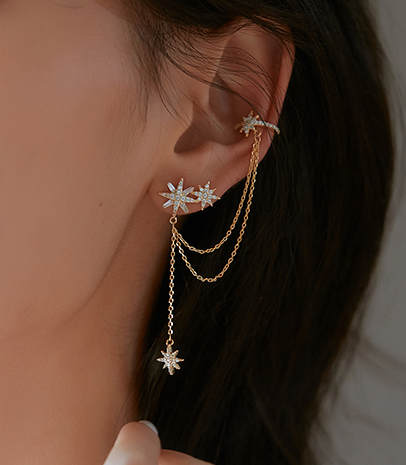 Meteor Temperament Super Fairy Earrings