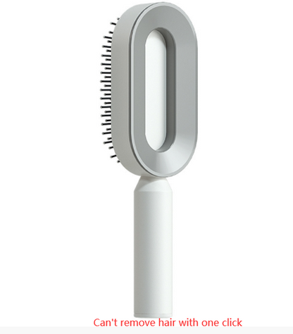 Self Cleaning Hair Brush For Women One-key Cleaning